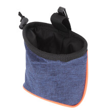 Zusammenfaltbare Hundeleckerchen-Tasche mit Kotbeutelspender – Blau, 14,5x11x15,5 cm