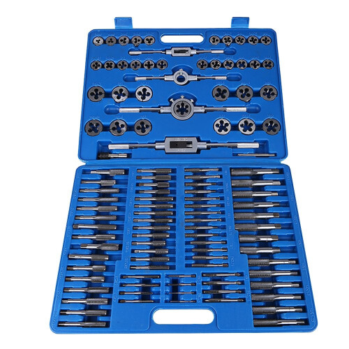 110piece M2M18 screw nut thread tap and die performance hand tool set for threading tool set