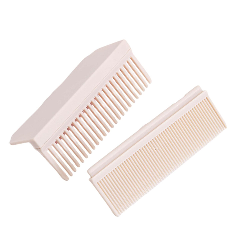 White Hair Straightener Comb With Adjustable Temperature For Travel And Salonquality Results
