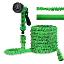 20 Way Hoses, Expandable, Agic Hose Extension Spray Gun, Pattern Nozzle, Flexible, Easy to Store Green 75FT