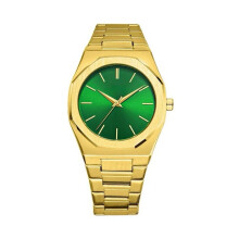 (golden green) New Quartz Butterfly Double Button Men's Watch