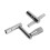 2Pcs Silver Metal Drum Keys Z & T Shape Universal Turning Tools 9