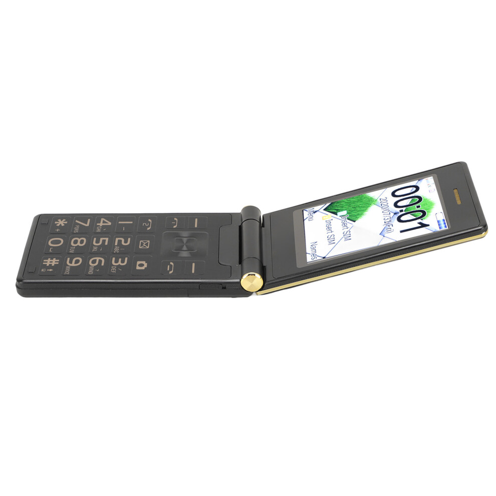 2.8In Screen Flip Phone 5900Mah Long Standby Dual Sim Gold 8721373250602