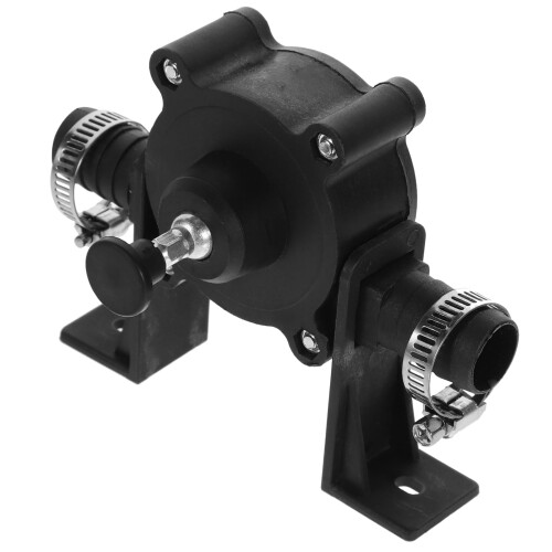 Small Electric Drill Pump for Water Liquid Delivery ABS Black