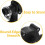 Small Electric Drill Pump for Water Liquid Delivery ABS Black 2