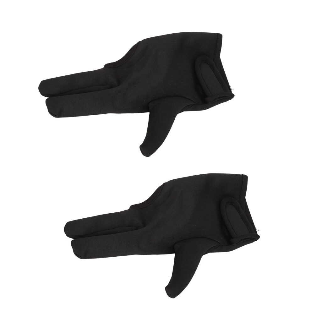 Heat Resistant Hairdressing Gloves 2 Pack Insulated 3 Finger for Salons