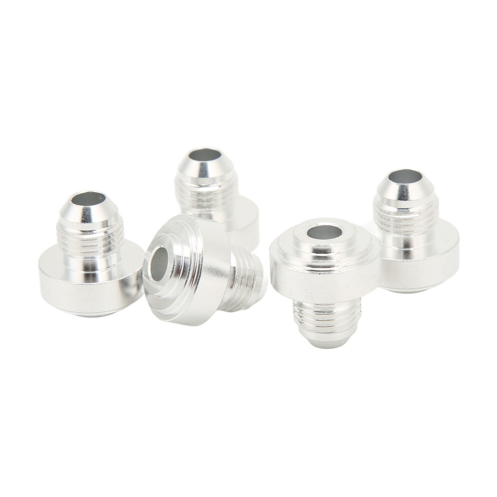 10Pcs An6 Weld On Bung Fitting 1/2In Aluminum Alloy Fuel Adapter 7901373252399