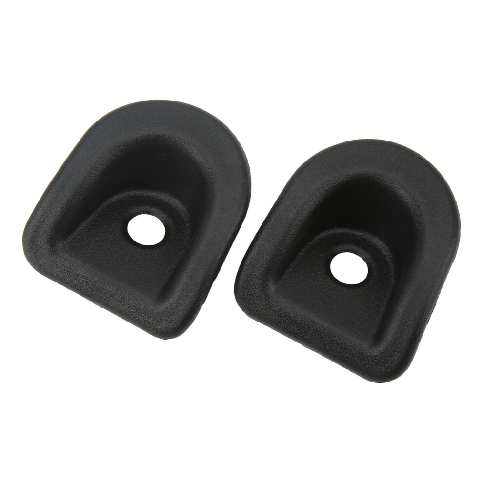 2 Pcs Door Lock Knob Grommet For Mustangs 2006-2014 Black 8011373252844