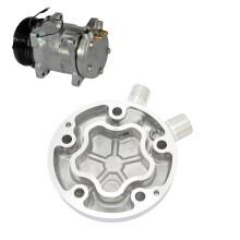 Sanden SD5 Series Compressor Rear Cylinder Head Cover Part