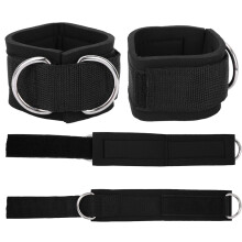 Adjustable Comfort Fit Fitness Ankle Straps, Premium Material Double D-Ring Secure For Cable Machine, Breathable Wear-Resistant And Durable For Home G