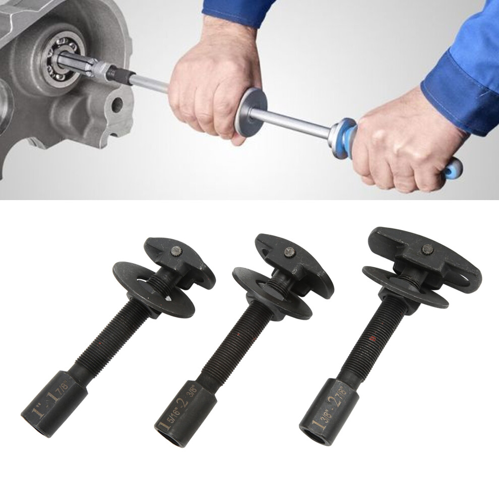 Auto Repair Kit 3 Sizes Semi Floating Rear Axle Bearing Puller Slide Hammer Set 8311373252951