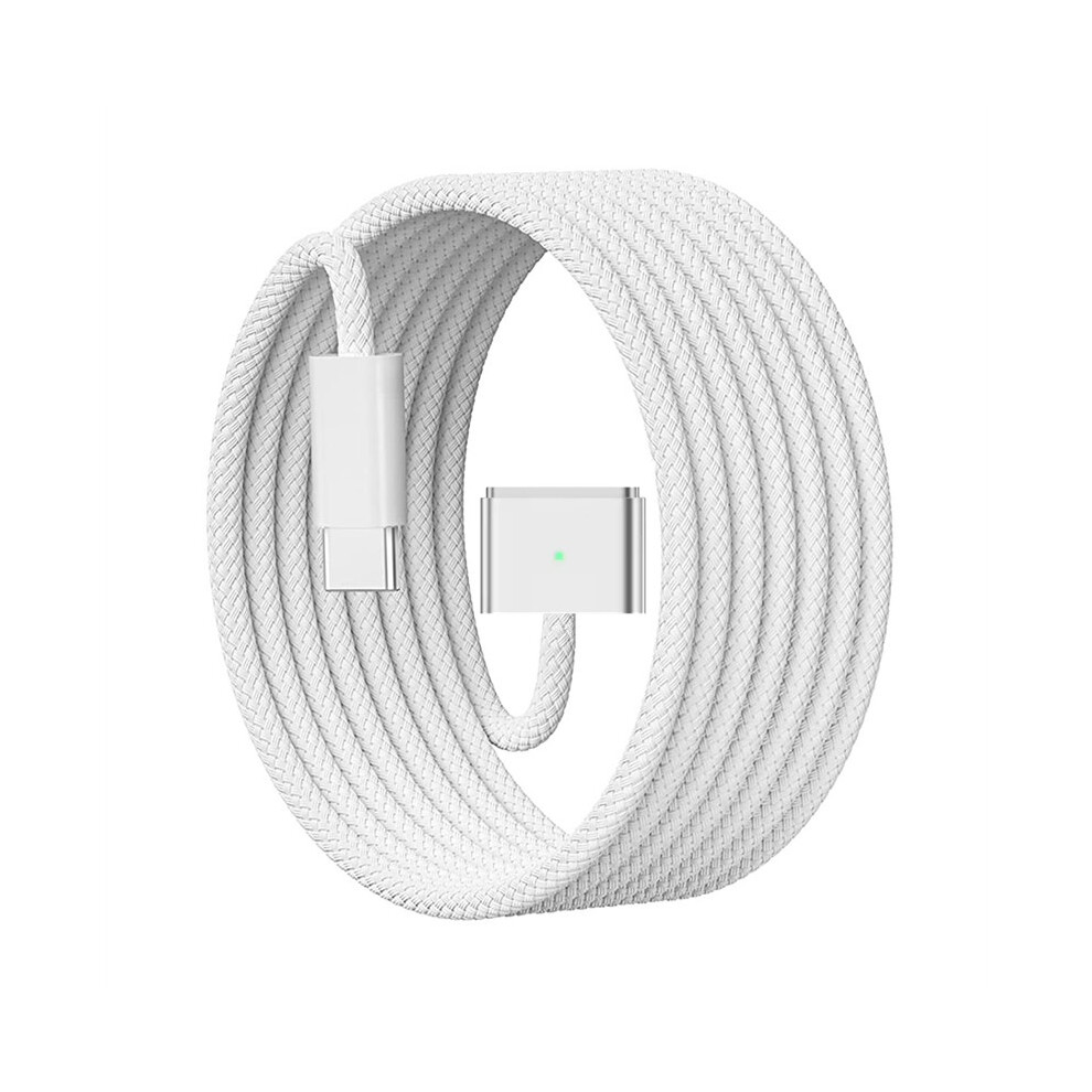 Usb-C To Magnetic 3 Cable For Macbook, Pd Fast Charging Super Strong Magnetic, Braided Nylon For Durability, Effortless Magnetic Connection, Flexible 9405630385212