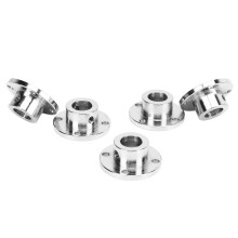 5 Pz. Diamenti di Connessione a Flangia in Acciaio, Ø10mm per Motori, Ø32mm Esterno