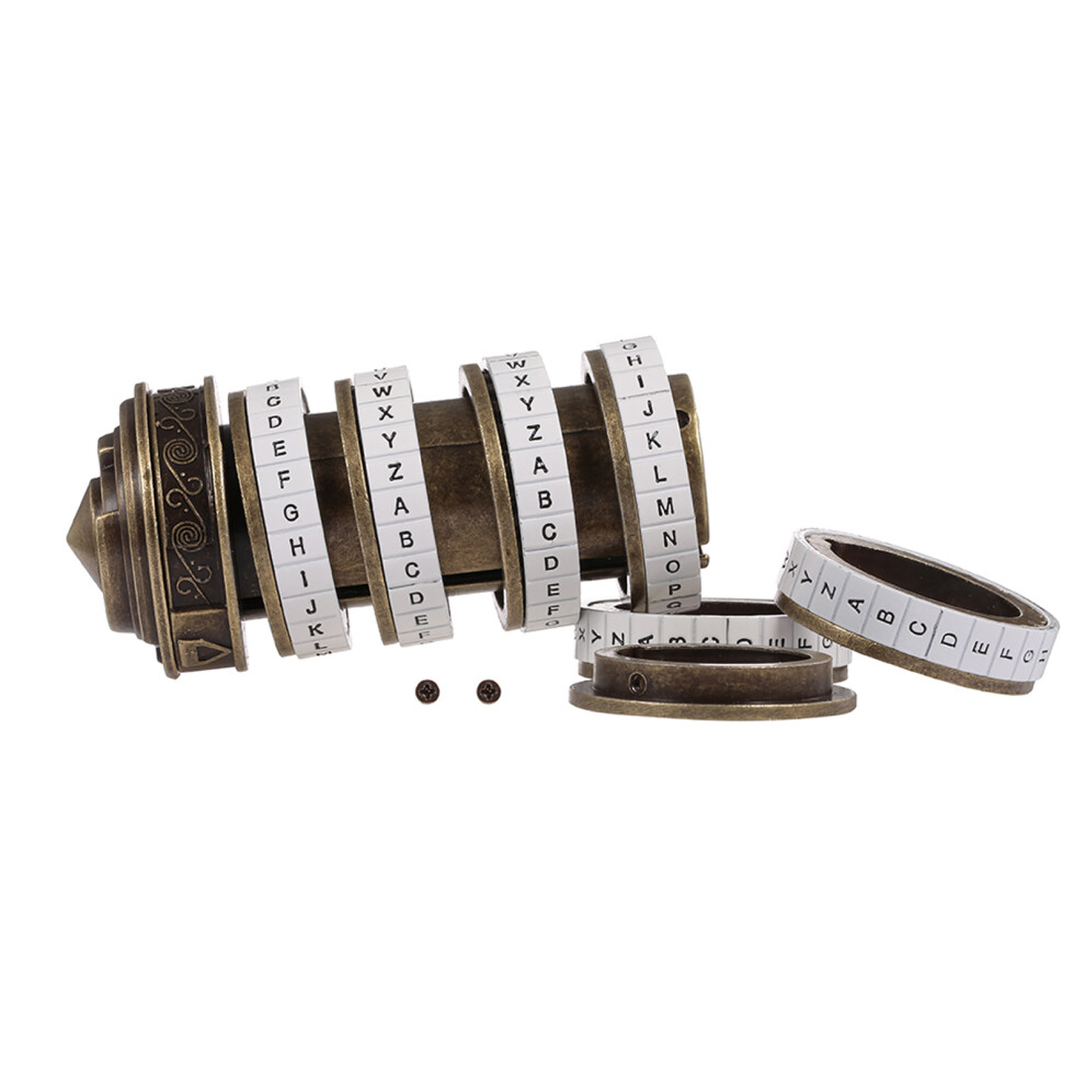 Leonardo Da Vinci Code Spielzeug Metall Cryptex 7598290972709
