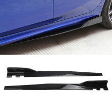 Car Side Skirts for Mercedes Benz SClass Cabriolet A217 20172020 Anti Collision Protector Side Running Boards Bright Black