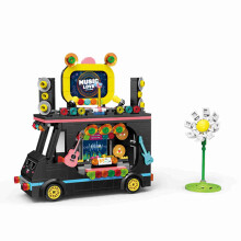 Kinderspielzeug Bausteine Puzzles - DIY Modellauto Geschenk, 12,54,513cm