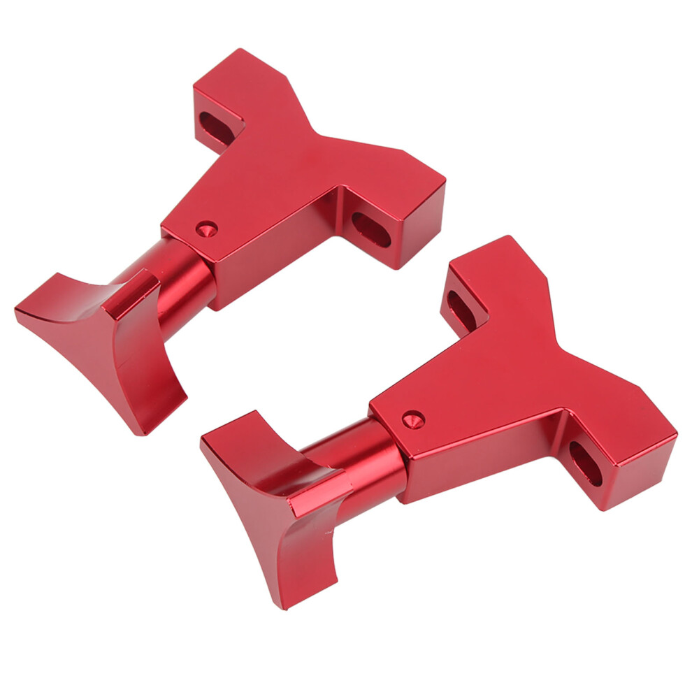6061 Billet Aluminum Jack Mount For Polaris Rzr & Offroad Vehicles Red 9481373255463