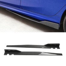 Car Side Skirts for Lexus IS XE30 20162023 Carbon Fiber, Side Step Extension, AntiCollision Protector, Running Boards