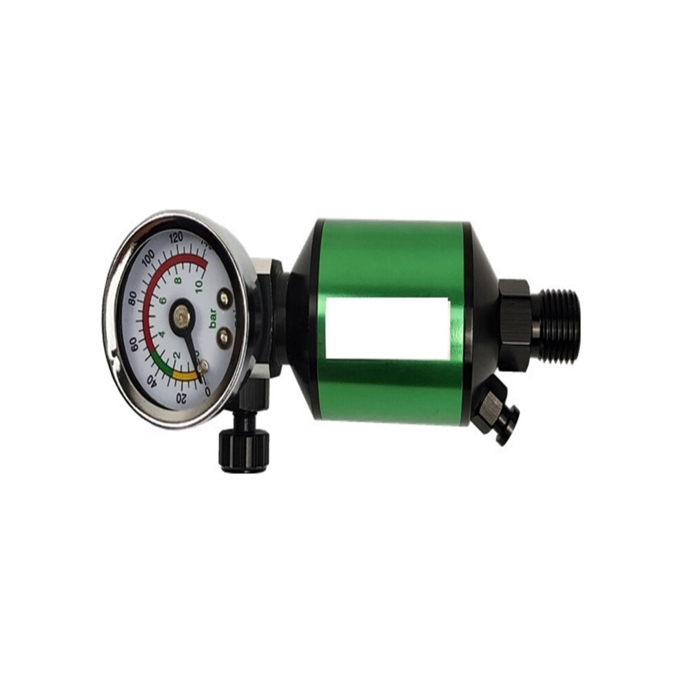 Spray Gun Set With Air Regulator, Filter, Pressure Gauge, Inline Water Trap 9382693647153
