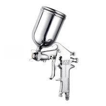 F75 Spray Gun Set, 1.5mm Nozzle with Cup, Silver Handle, Adjustable Paint Spray Gun for Automotive Furniture Parts (F75 UP) 1 UK F75 Up