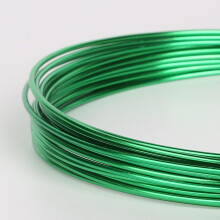 Bonsai Wire Set, Anodized Aluminum Craft Wire for Plant Styling, Multiple Sizes and Colors (1 Piece, Dark Green) 1pc dark green