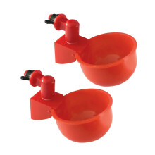 Automatic Chicken Water Feeder Set Of 2 Pigeon Drinking Bowls Water Feeder Cups For Bird Cage Outdoor Use