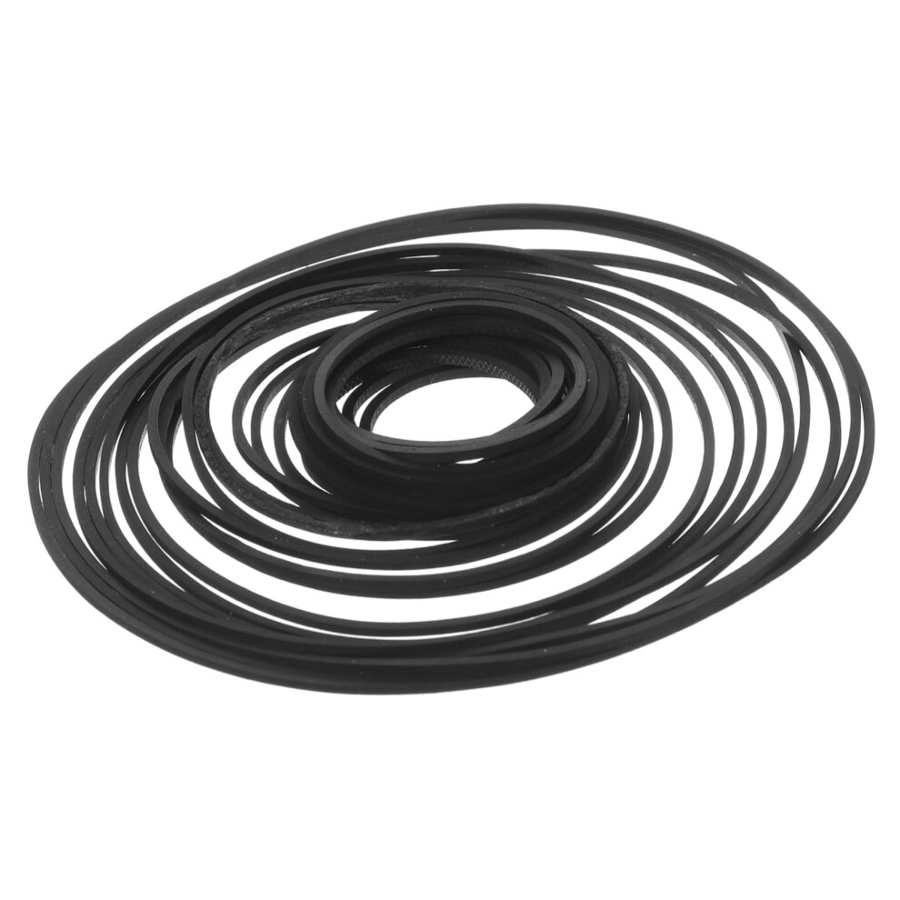 Rubber Belts For Cassette Players Recorder Replacement Belts 13.50X0.10x0.10cm 9382693647542