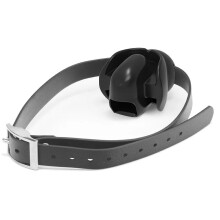 Sex Bondage Silicone Mouth Gag Adjustable Ball Belt Black For Women Adult Couples SM Toys