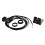 AutoDualUSBSocket, ABS AntiCorrosion FlushMount Charging Port with 4  6Pin Connector, QuickInstall Dashboard Mount (Black) 1