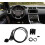 AutoDualUSBSocket, ABS AntiCorrosion FlushMount Charging Port with 4  6Pin Connector, QuickInstall Dashboard Mount (Black) 3