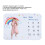 Baby Monatsmeilenstein Decke 150x100cm Polyester 2