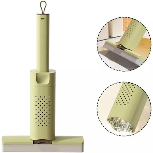 Mini Squeeze Mop with  Absorbent Sponge for Kitchen, Bathroom and Spill Cleaning 2