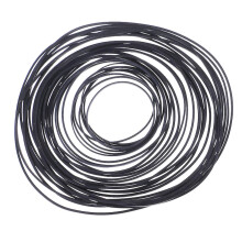 Flat Drive Belt Turntable Rubber Belt Replacement for LP Turntable Phono Belt Drive Turntable 80x black