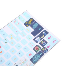 Tastaturaufkleber, PVC, Cartoon-Stil, DIY,