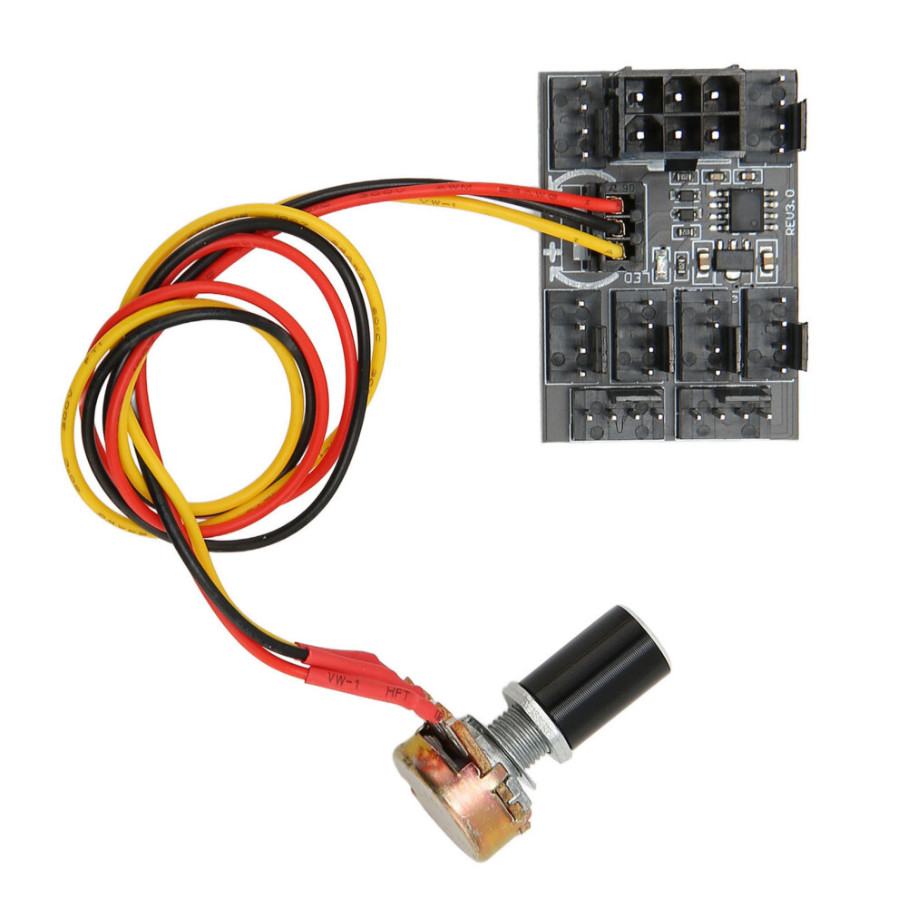 Pwm-Lã¼Fter-Hub, Dc 12 V, 8-Kanal-Flexibilitã¤T, 7598290009238