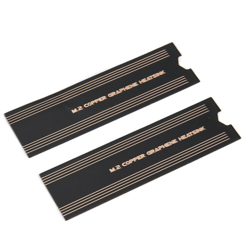 M.2 SSD Graphen-Kühlkörper, präzise