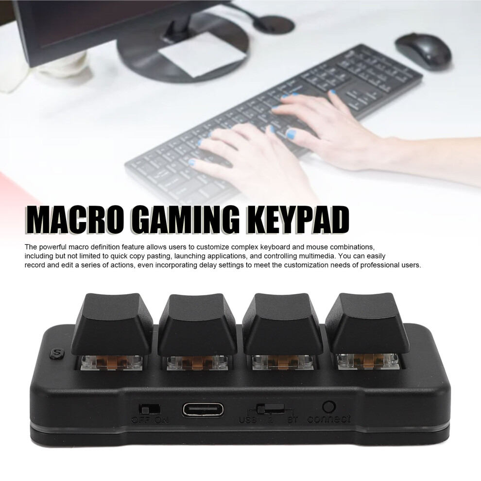Kabellose Bluetooth-Tastatur Mit Usb-Kabel, 4 7598290010067