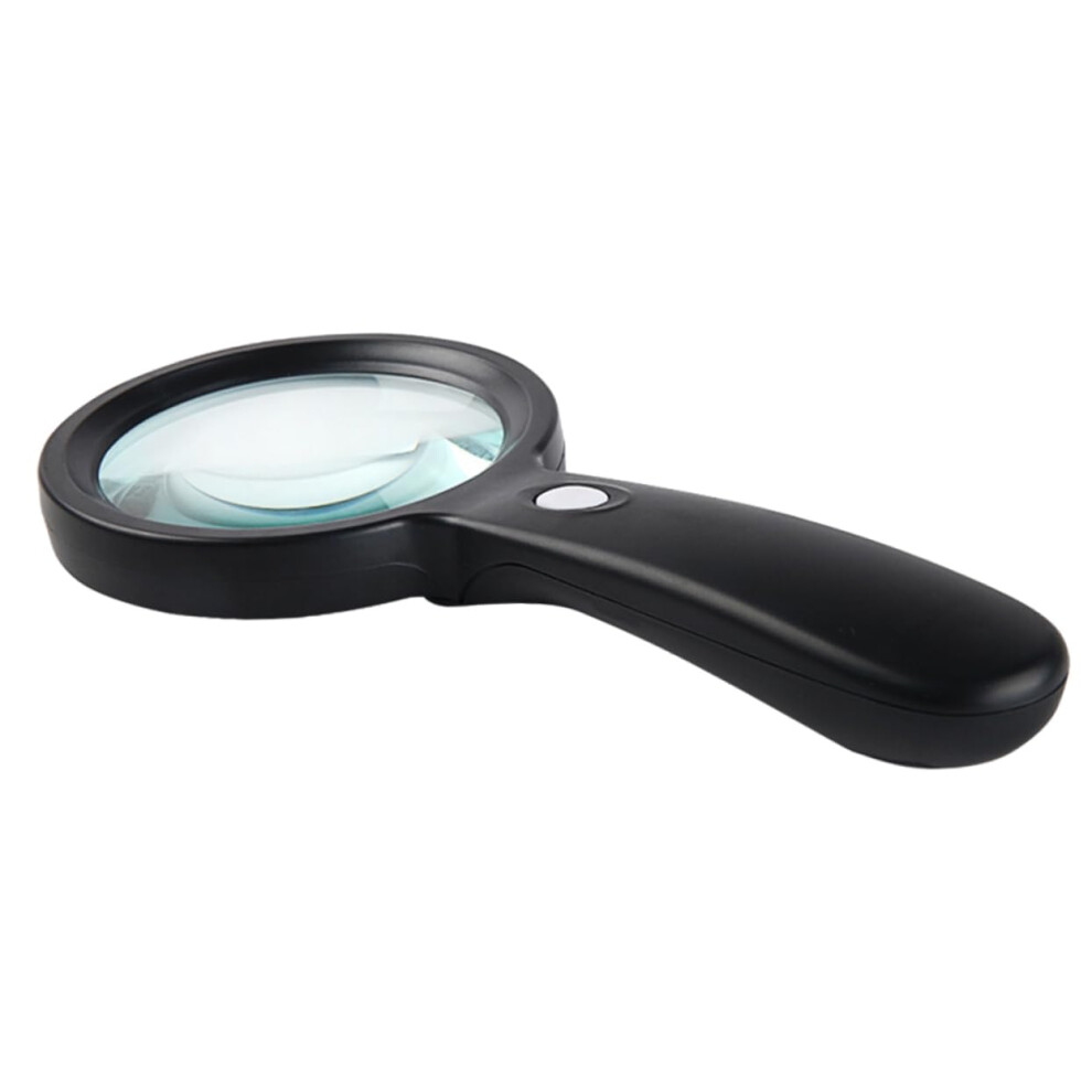 Reading Magnifying Glass Lights Handheld LED Magnifier For Crafts And Jewelry  Seniors Tool