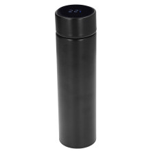 Smart Water Bottle For Sports & Travel, Stainless Steel Sports Mug With Intelligent Temperature Display, Double Walled Vacuum Insulated Keeps