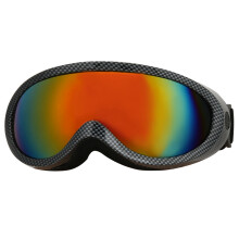 Unisex Outdoor Eyewear, Ski Goggles with Adjustable Strap, High Impact Resistance for Comfortable Sponge Padding, Anti-fog Ventilation System