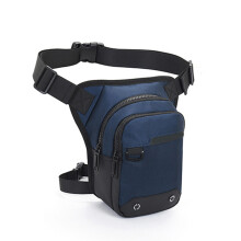 Motorcycle Thigh Bag Oxford Cloth 24x15x9cm Splash-Proof Black Blue Green Grey