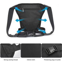 Spacious Drop Leg Bag with Multiple Compartments for Biking & Travel