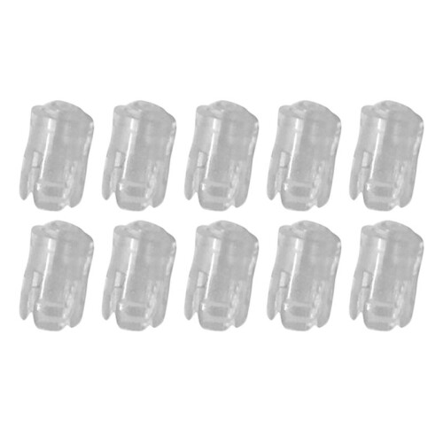 500Pcs 5mm Led Light Emitting Diode Lampshade Light Guide Column Light Cap Protective Cover Led Transparent Lamp Cap 1
