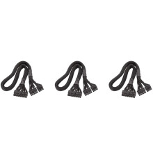 3X 14+10Pin to 24 Pin ATX Power Supply Cable 20+4 Pin PC PSU Motherboard Cable for AX1500I AX1200I AX860I AX760I
