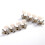 16X Mandoline String Tuning Pegs Machine Heads String Tuning L + R Pegs pour Mandolin Instruments Accessory Part 2