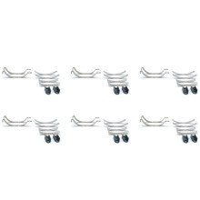 12 Pair Steel Leaf Springs Suspension for WPL D12 B14 B24 B16 B36 RC Truck Car Upgrade Parts Accessories