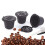 40 Reusable  Capsules Refillable Coffee Capsule Filter with  Coffee Machines with Coffee Spoon Brush 2