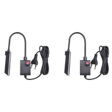 2X Dimmable 30 LED Sewing Machine Light Sewing Lighting for Workbench Lathe Drill Press Flexible Arm Work Lamp EU Plug