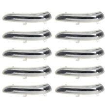 5X Right Side Wing Door Rear View Mirror Turn Signal Indicator Light Lens Cover 1607512680 for 208 2008-2017