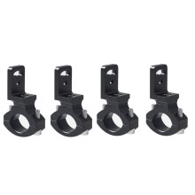 4X Universal 22mm 25mm 7/8Inch Motorcycle Headlight Bracket Spotlight Holder Tube Clamp for Cafer Racer Chopper,TG82